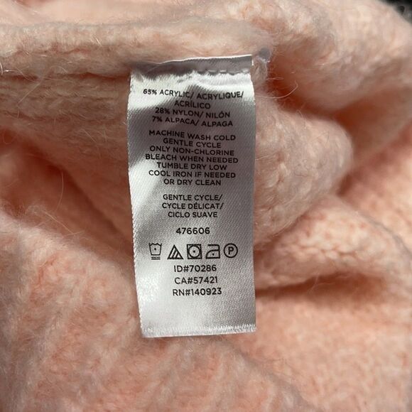 Lou & Grey Light Pink Texturestitch Sweater Sz S - Picture 11 of 13